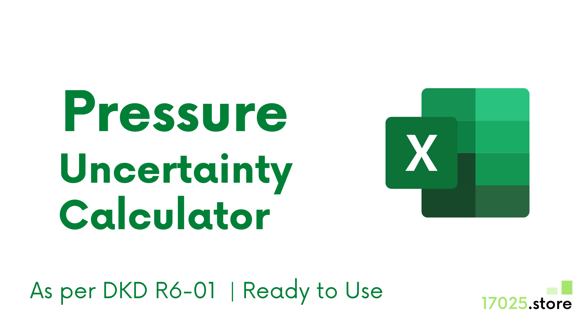 Pressure Uncertainty Calculator The 17025 Store